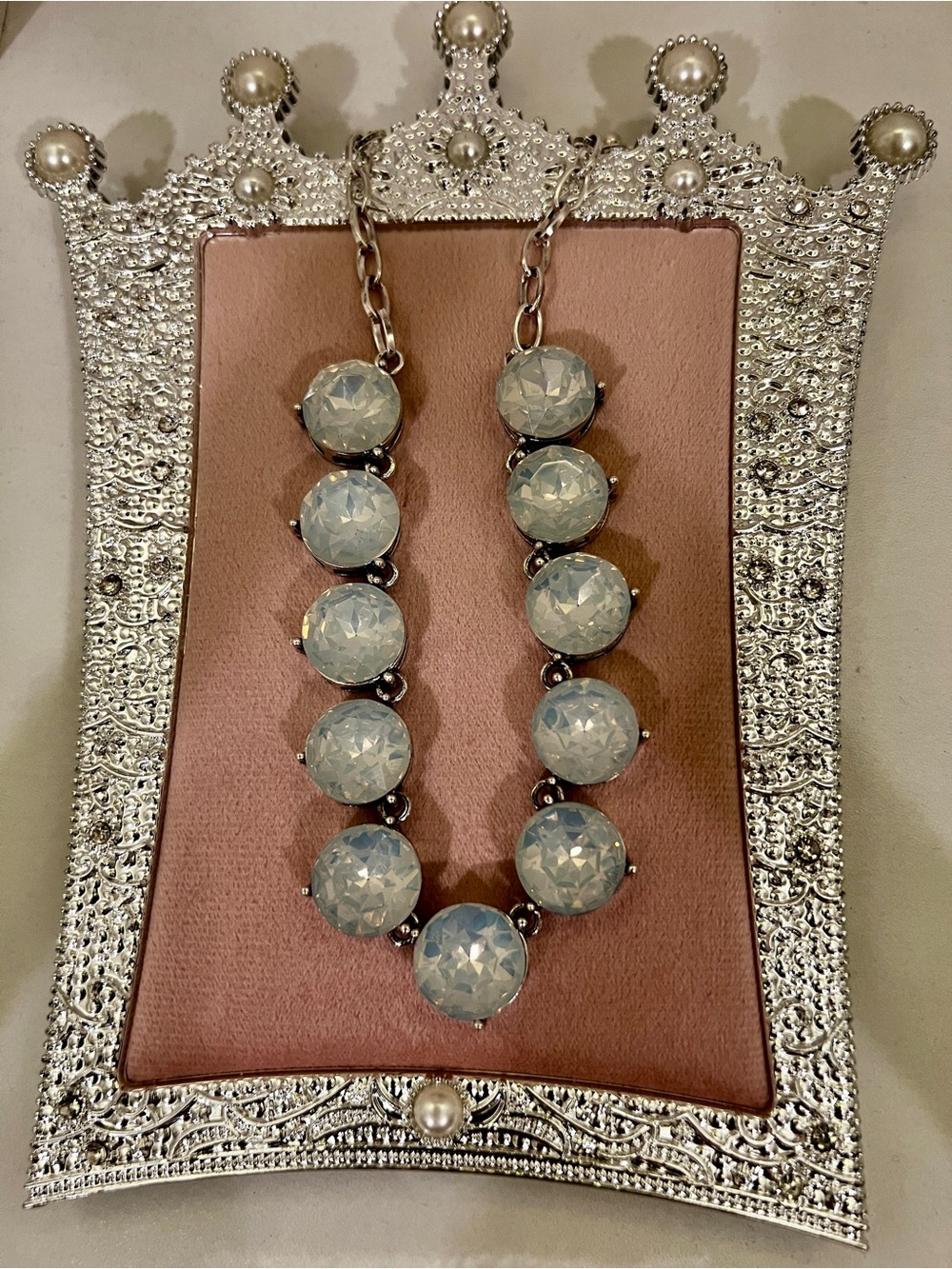 ATG Alice in Dallas Opalescent Statement Necklace - Women Jewelry